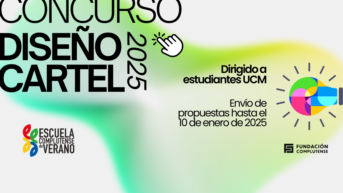 Bases del concurso de diseño del cartel de la Escuela Complutense de Verano 2025